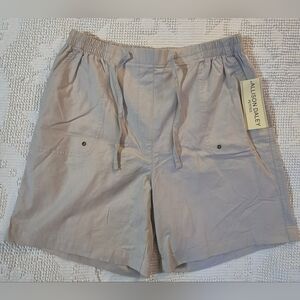 Womens Allison Daley Tan Shorts New With Tags Size 12P